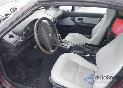 1997 BMW Z3 1.9L Roadster from USA, damaged, VIN 4USCH7325VLE05074